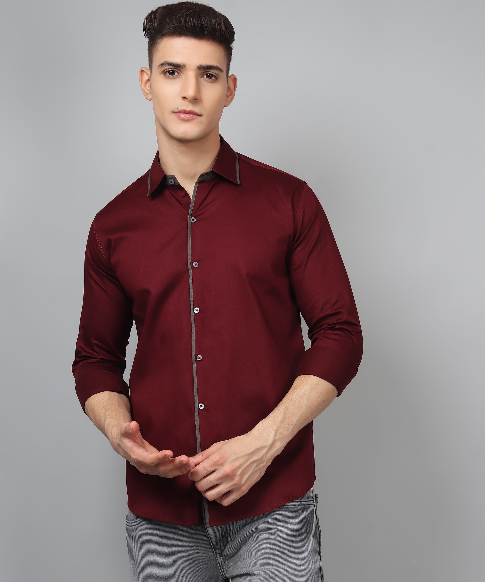 Pinpoint Precision: Elevating Style with Pinpoint Fabric Shirts