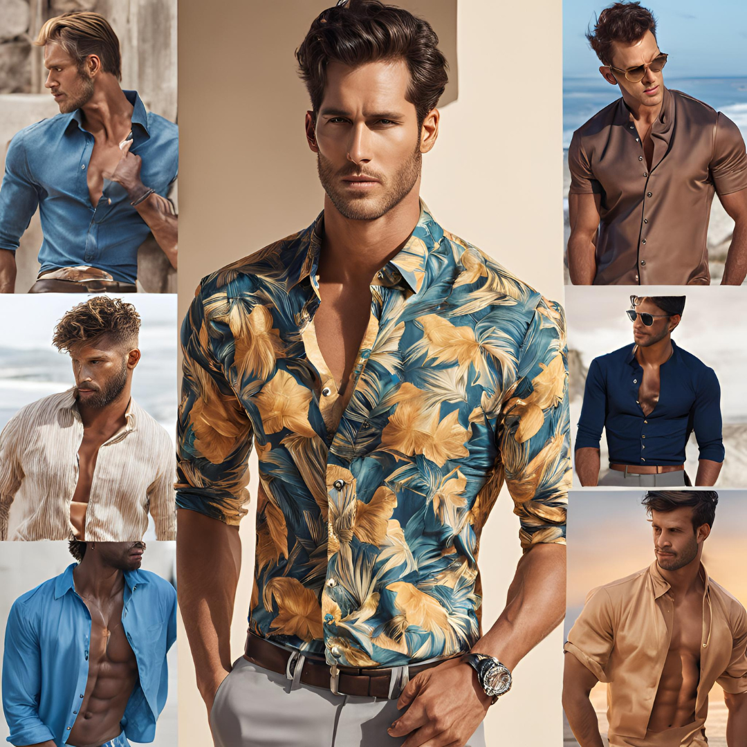 sizzling summer stylish button ups shirts