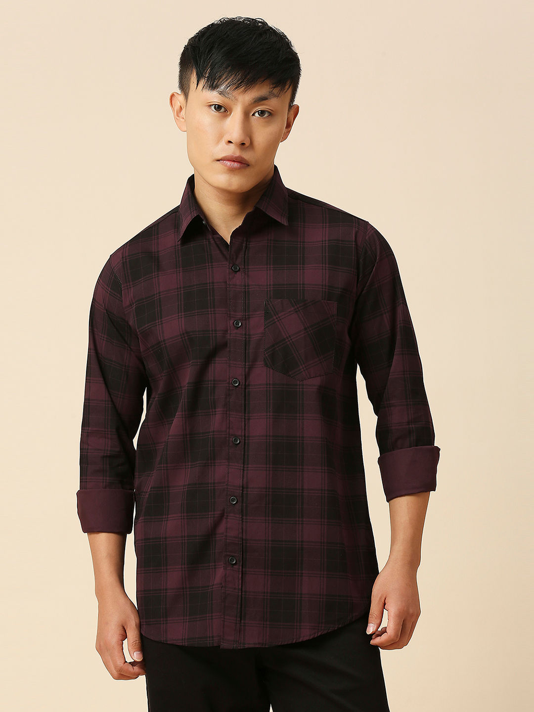 Blissful Checked Men's Shirt