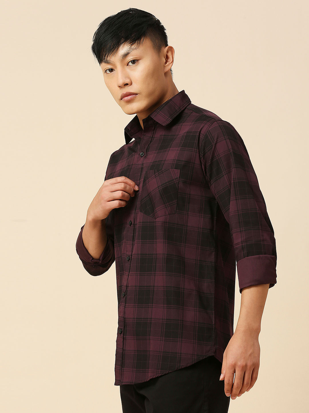 Blissful Checked Men's Shirt