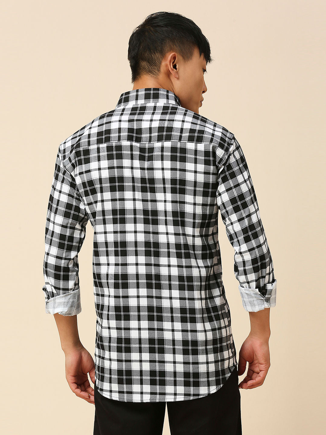 Smooth Checked Men's Shirt