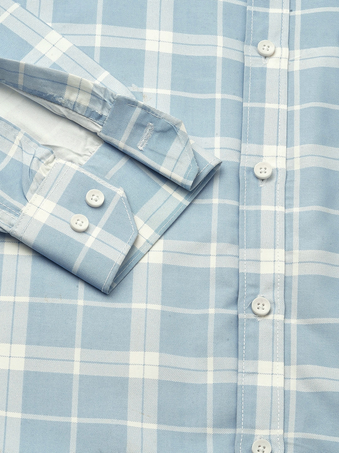 Light Checked Men's Shirt