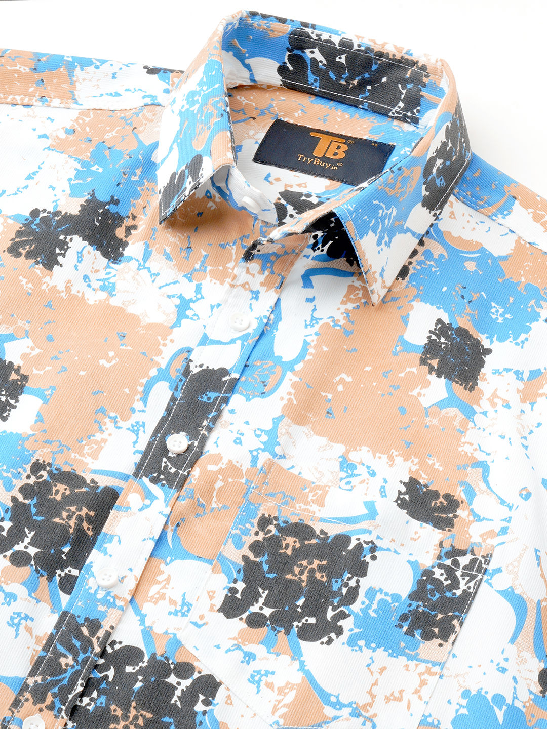 Sleek Printed Men's Shirt