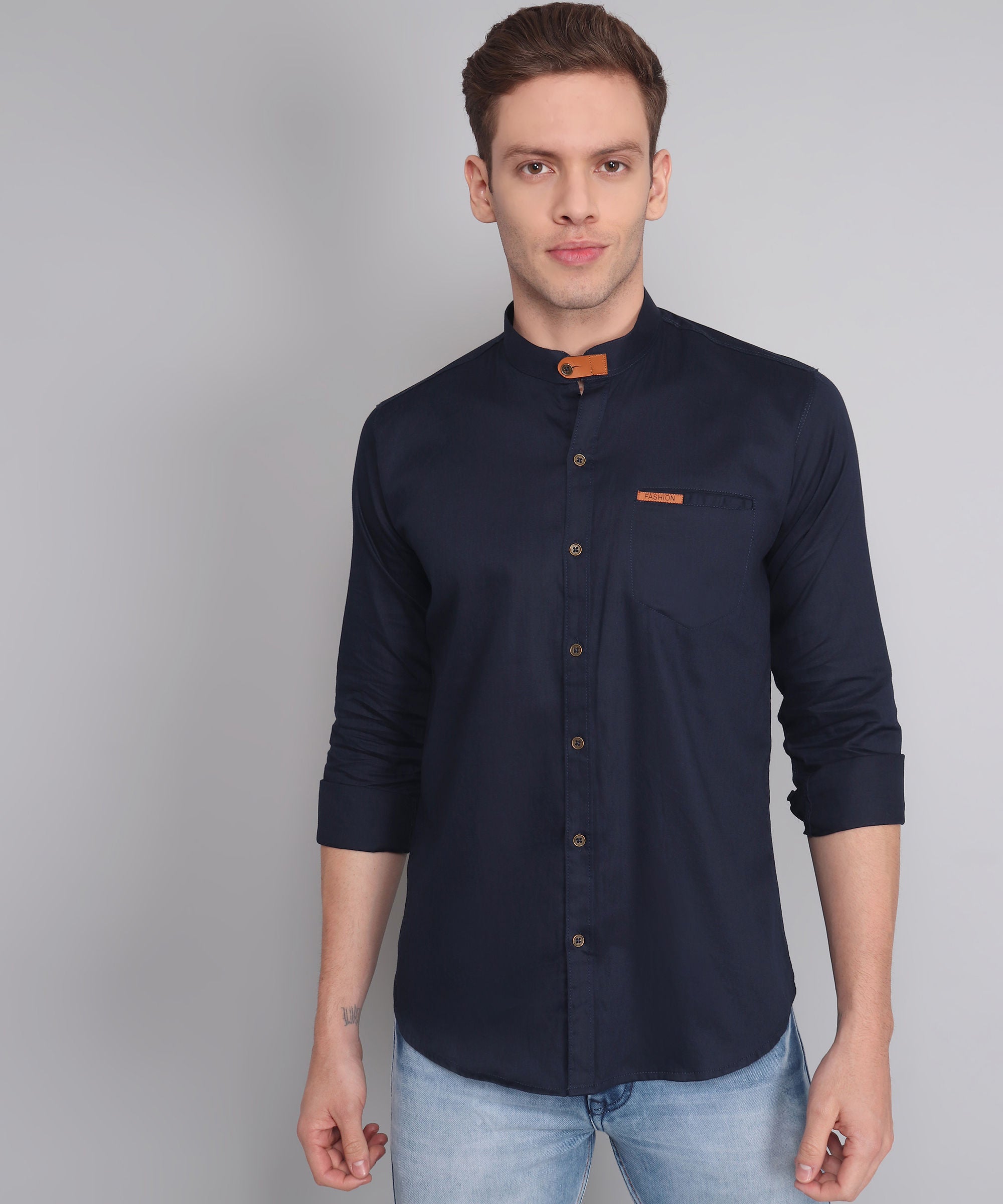 Navy Blue Shirt