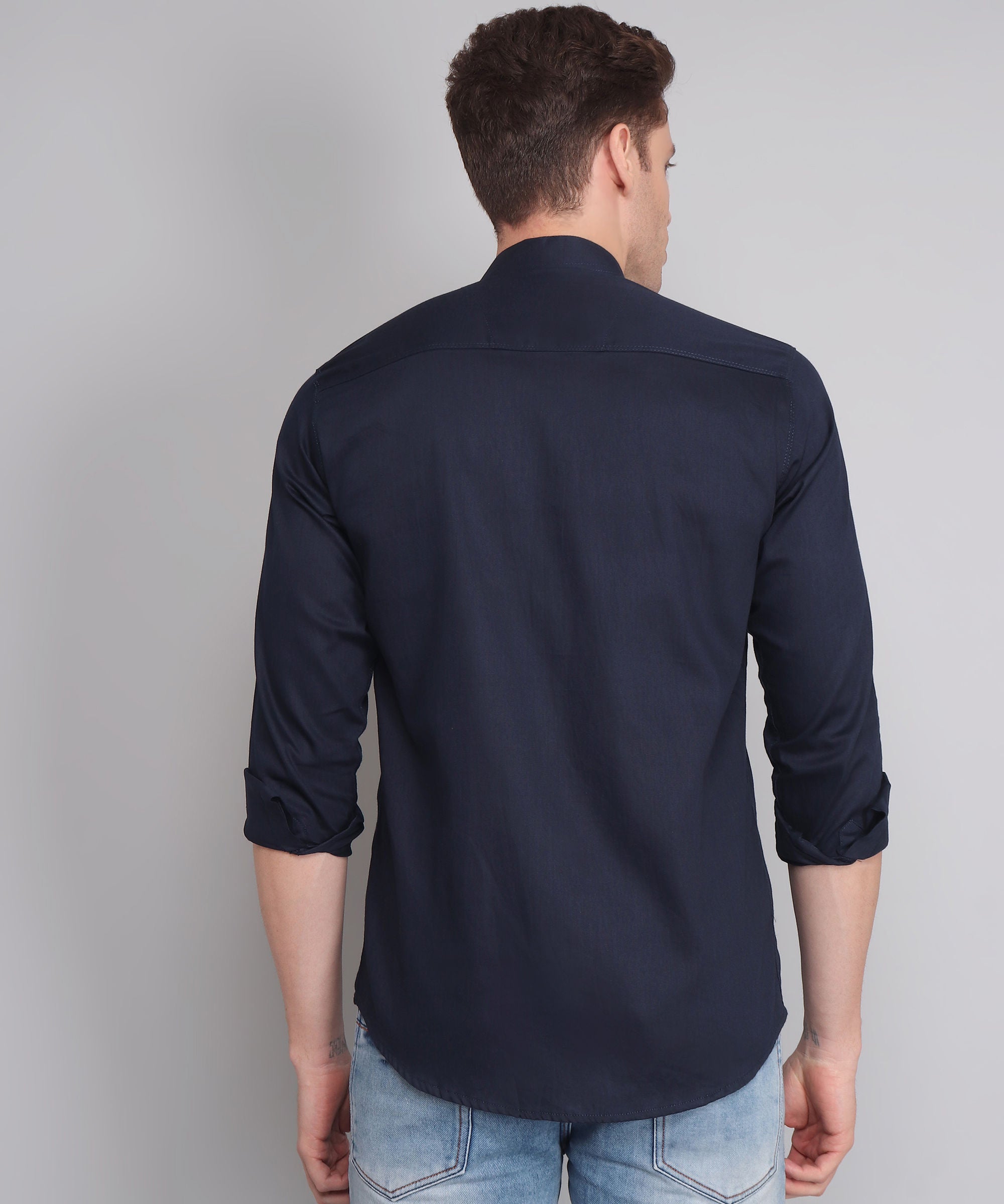 Navy Blue Shirt