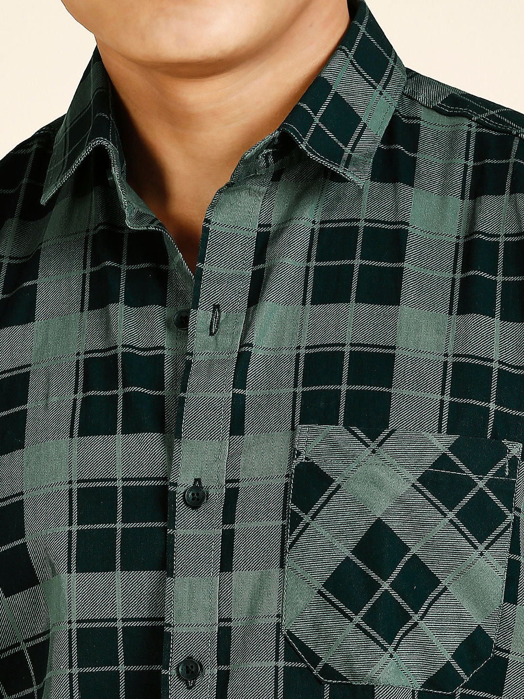 Fire Checked Men's Shirt