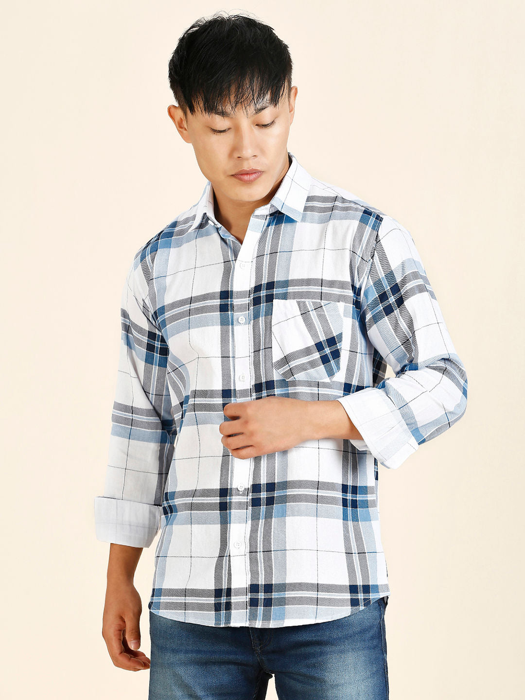 Crumb Checked Men's Shirt