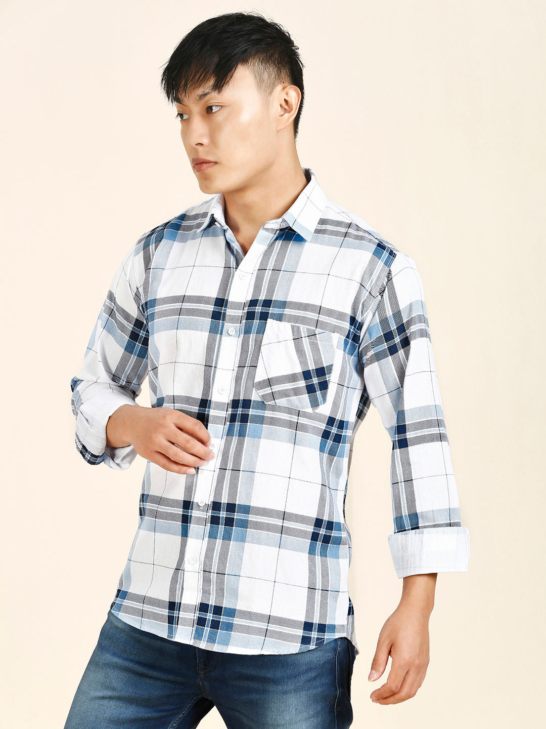 Crumb Checked Men's Shirt