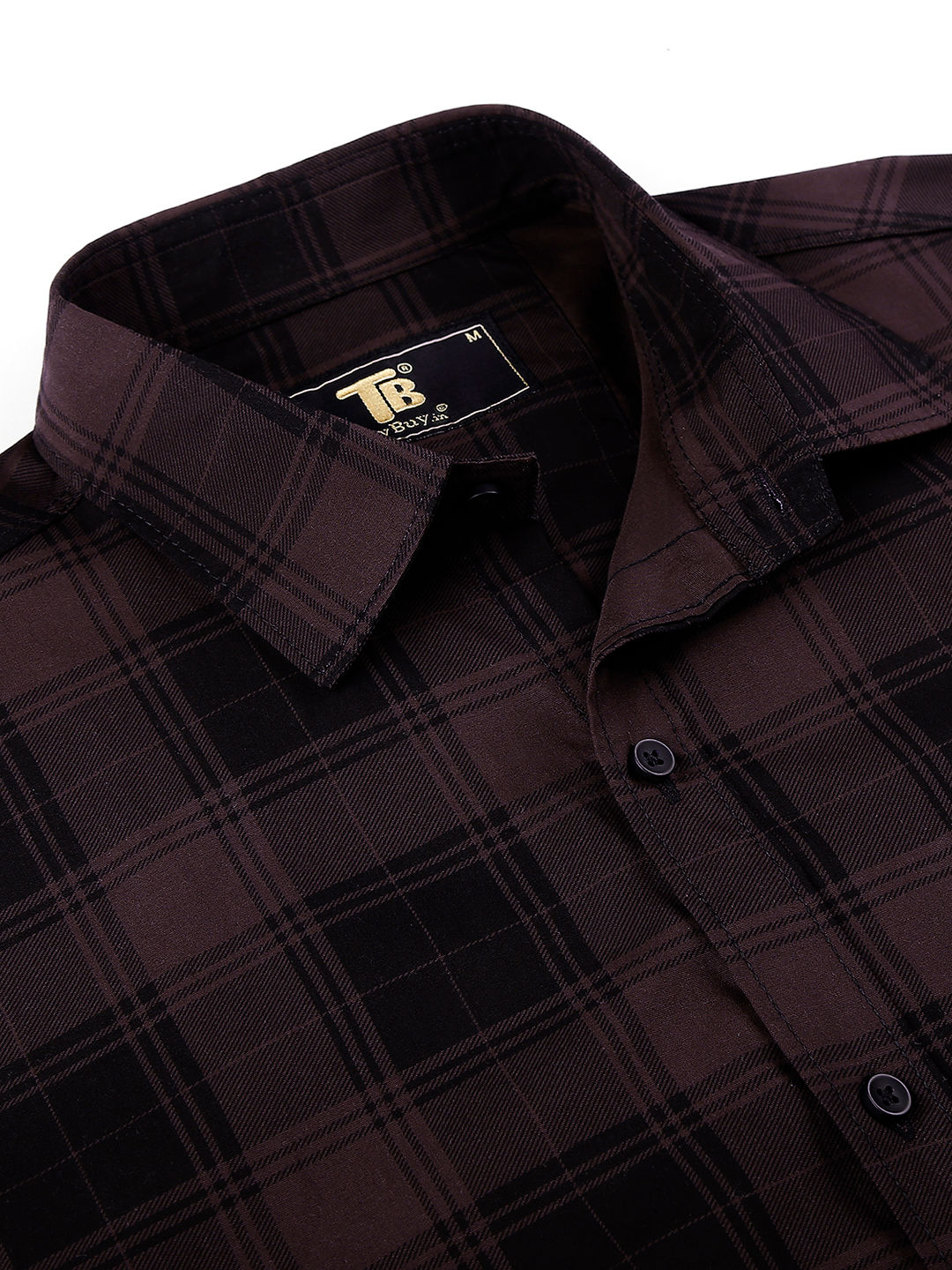 Sleek Checked Men's Shirt