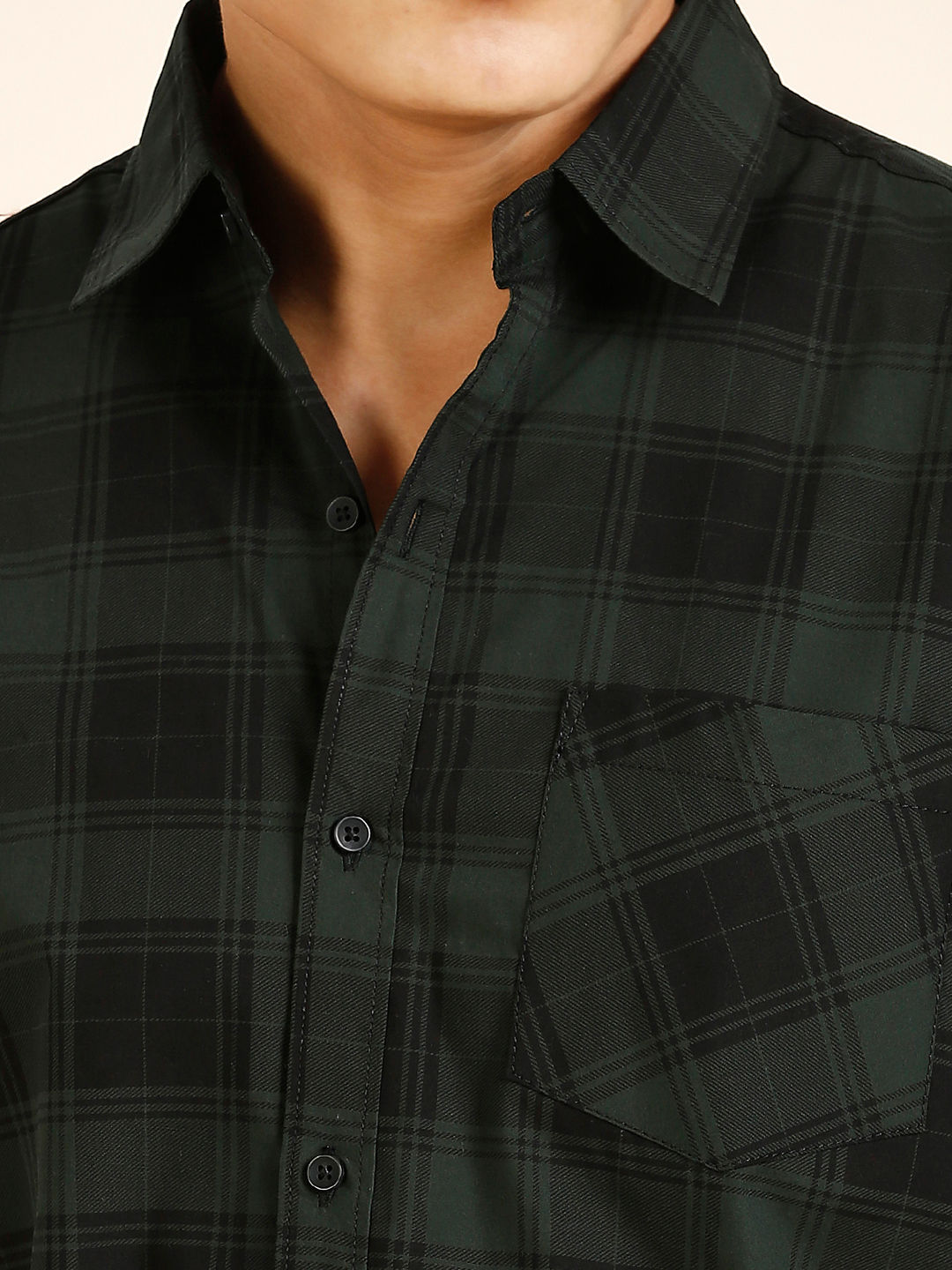 Serene Checked Men's Shirt