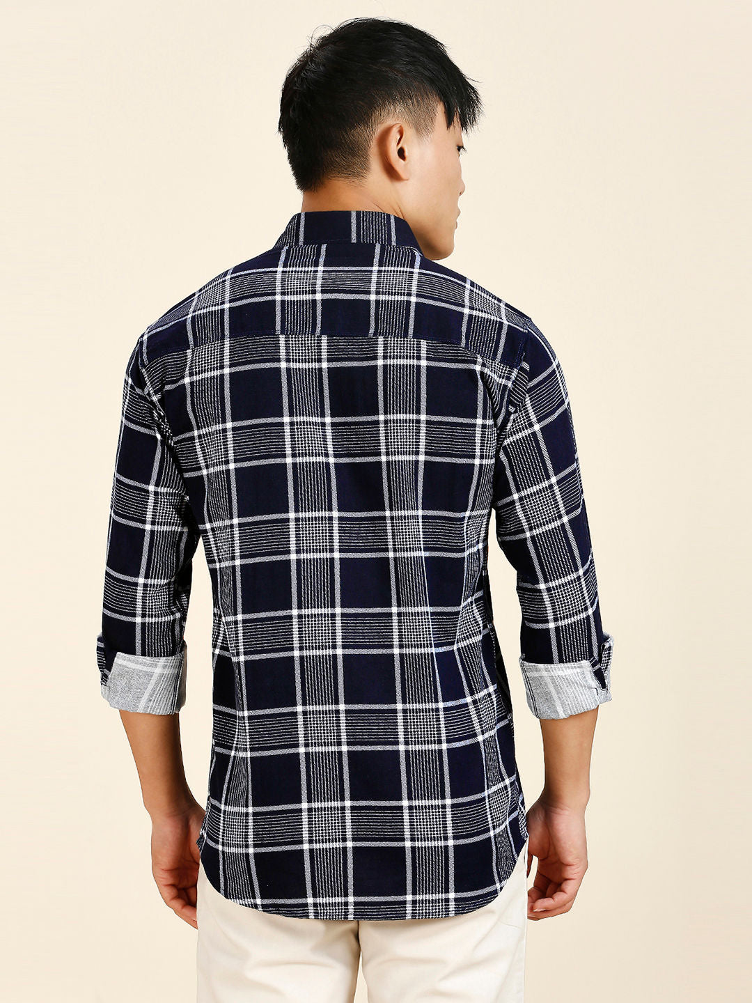 Earthy Checked Men's Shirt