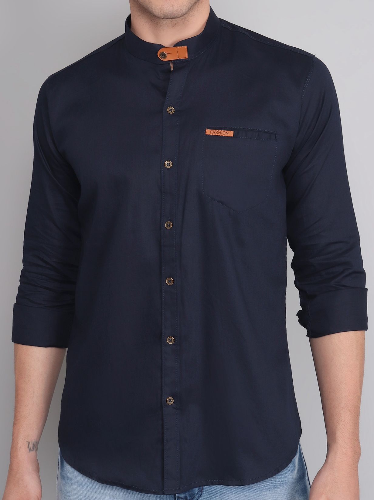 Navy Blue Shirt