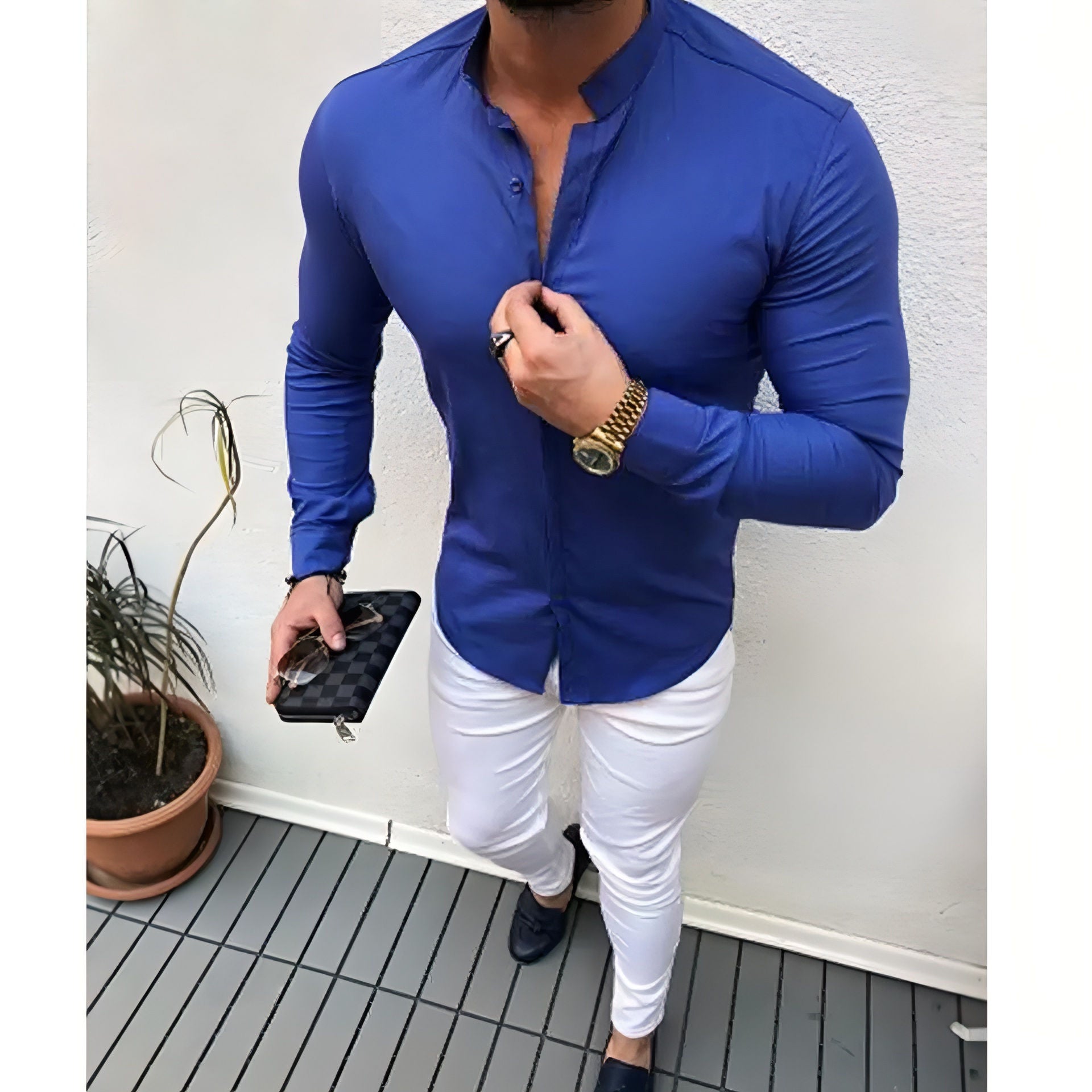 TryBuy Royal Blue Shirt