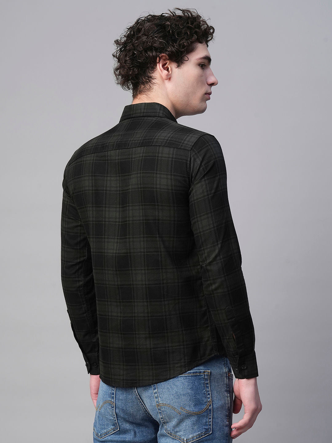 Dijon Checked Shirt for Men