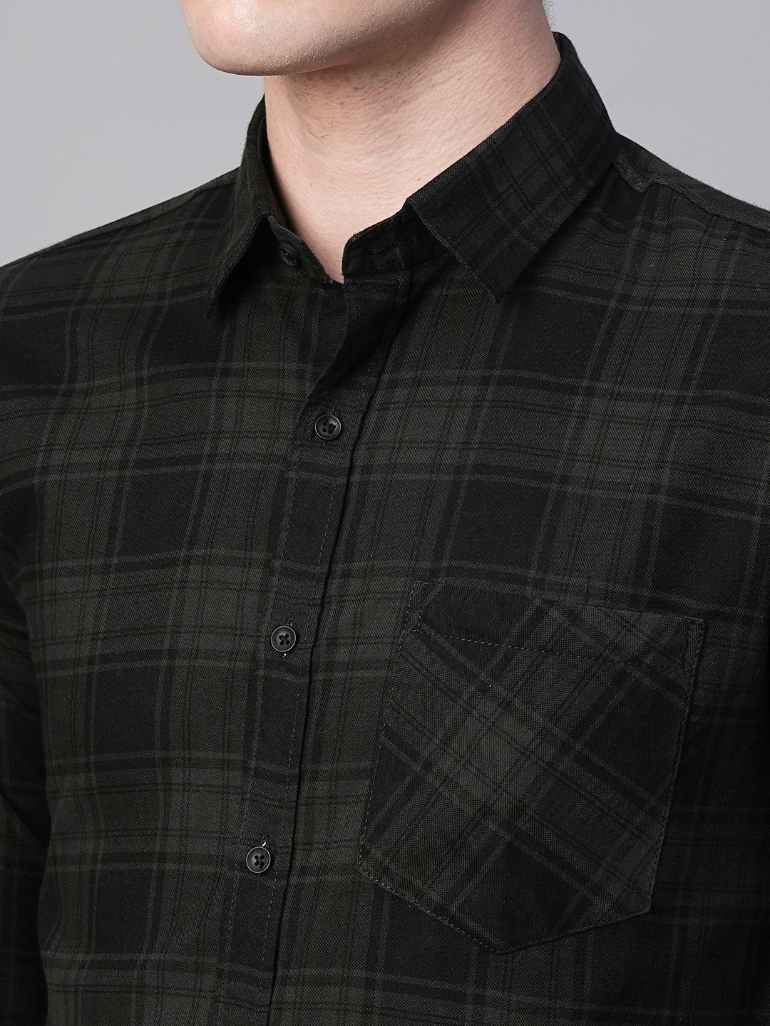 Dijon Checked Shirt for Men