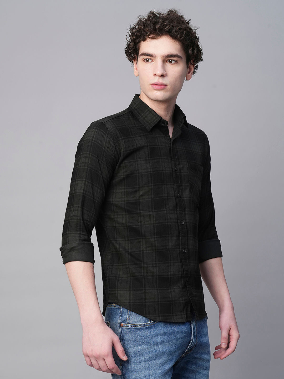 Dijon Checked Shirt for Men