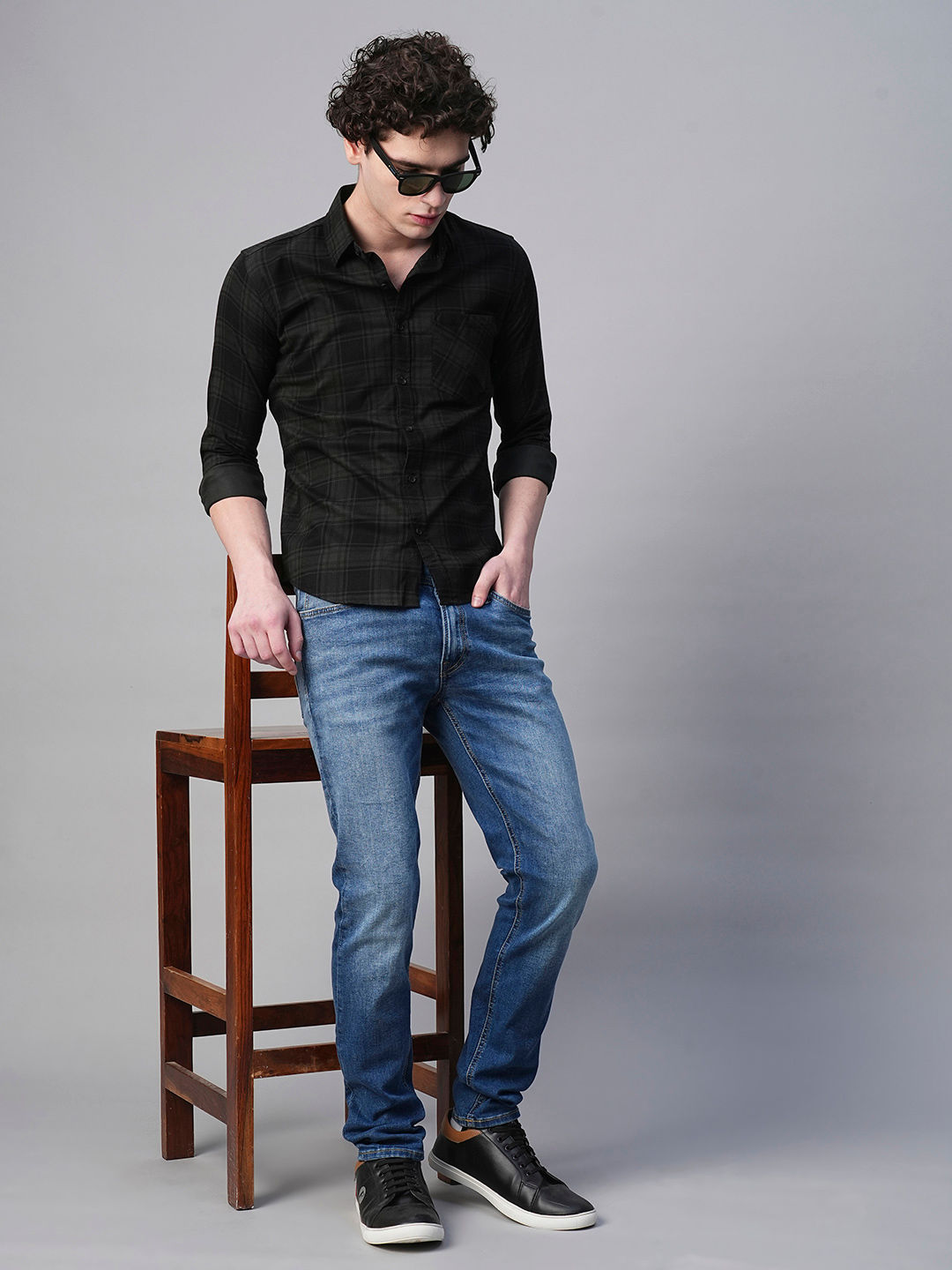 Dijon Checked Shirt for Men