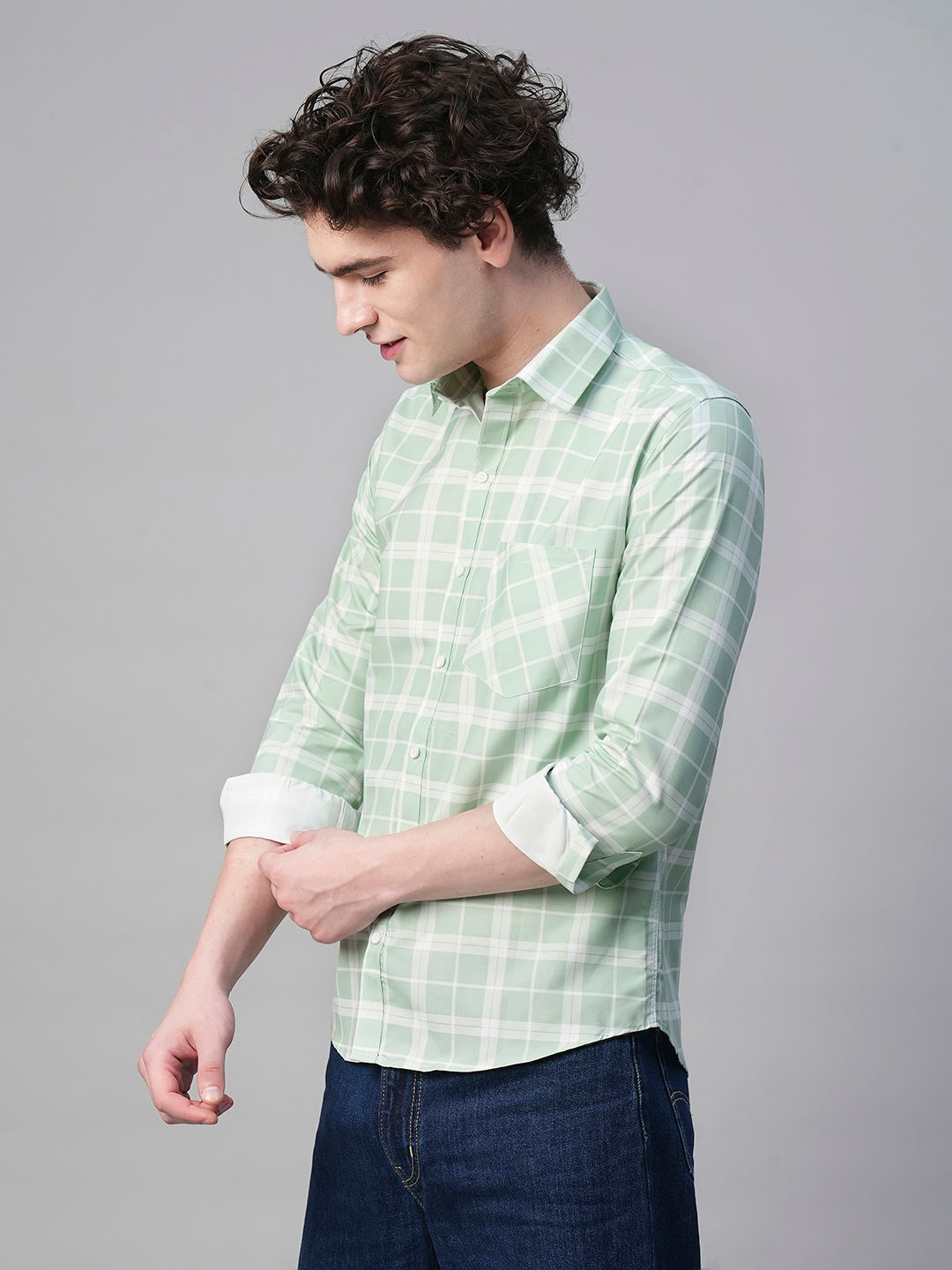 Doubs Checked Men's Shirt