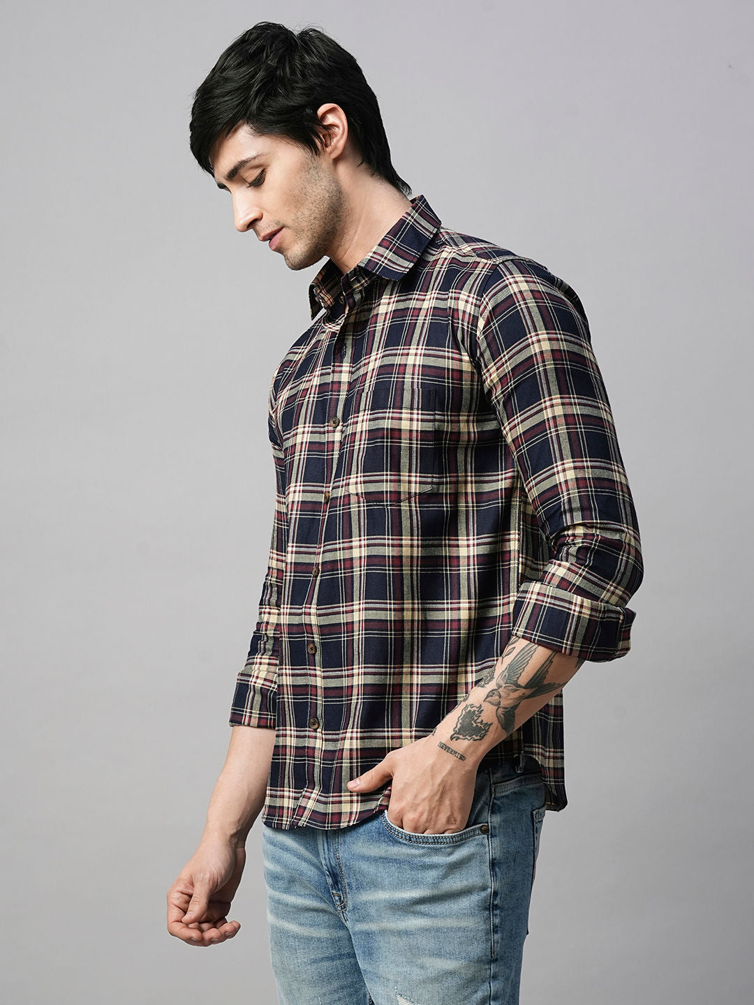 Exclusively Checked Shirts For Men