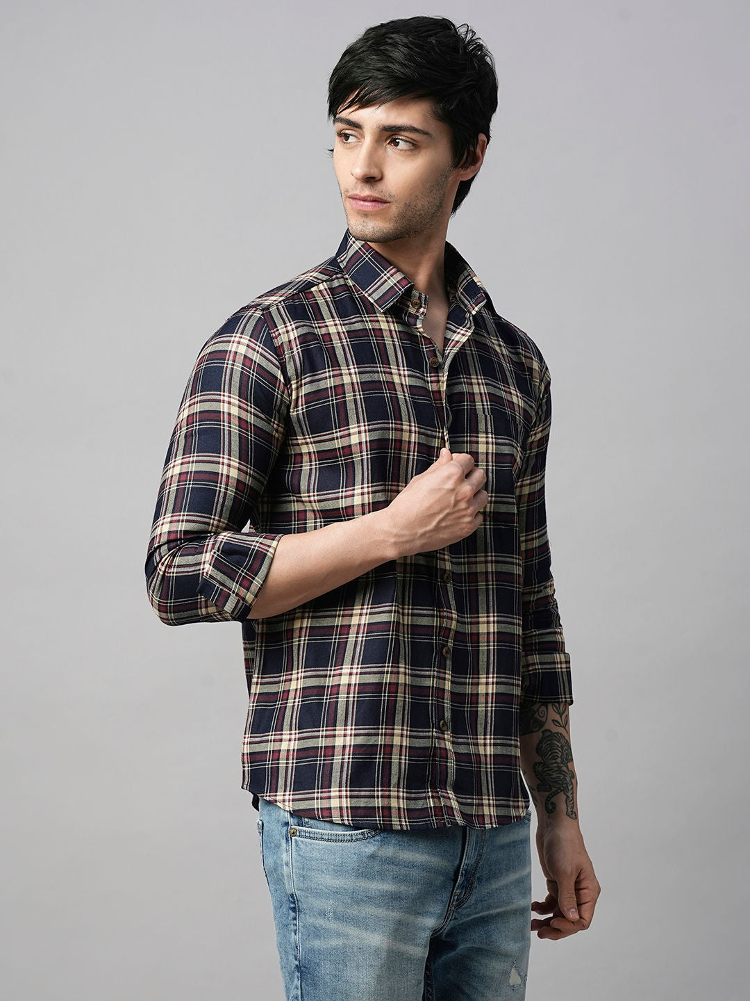 Exclusively Checked Shirts For Men