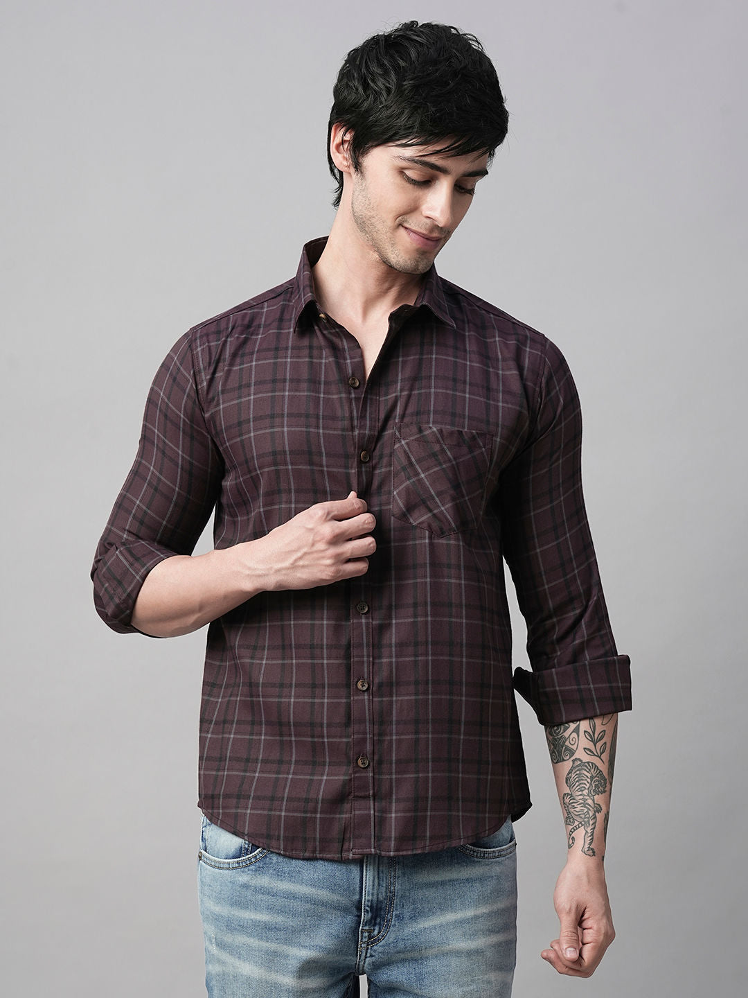 Mady Checked Men's Shirt