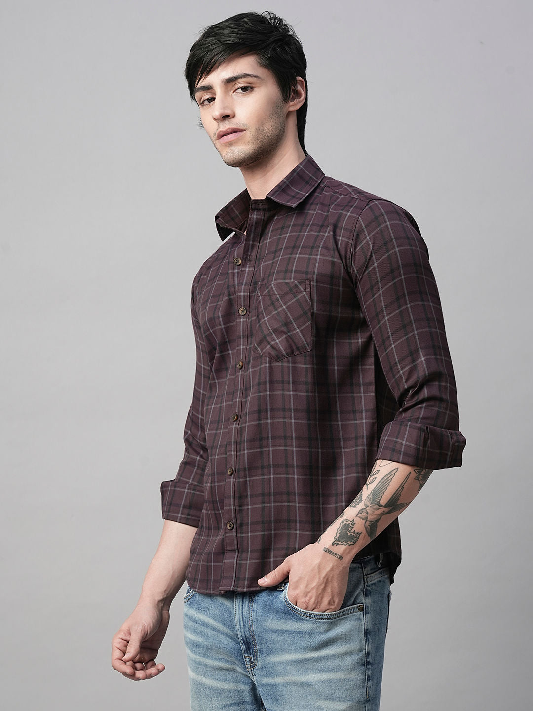 Exclusively Checked Shirts For Men