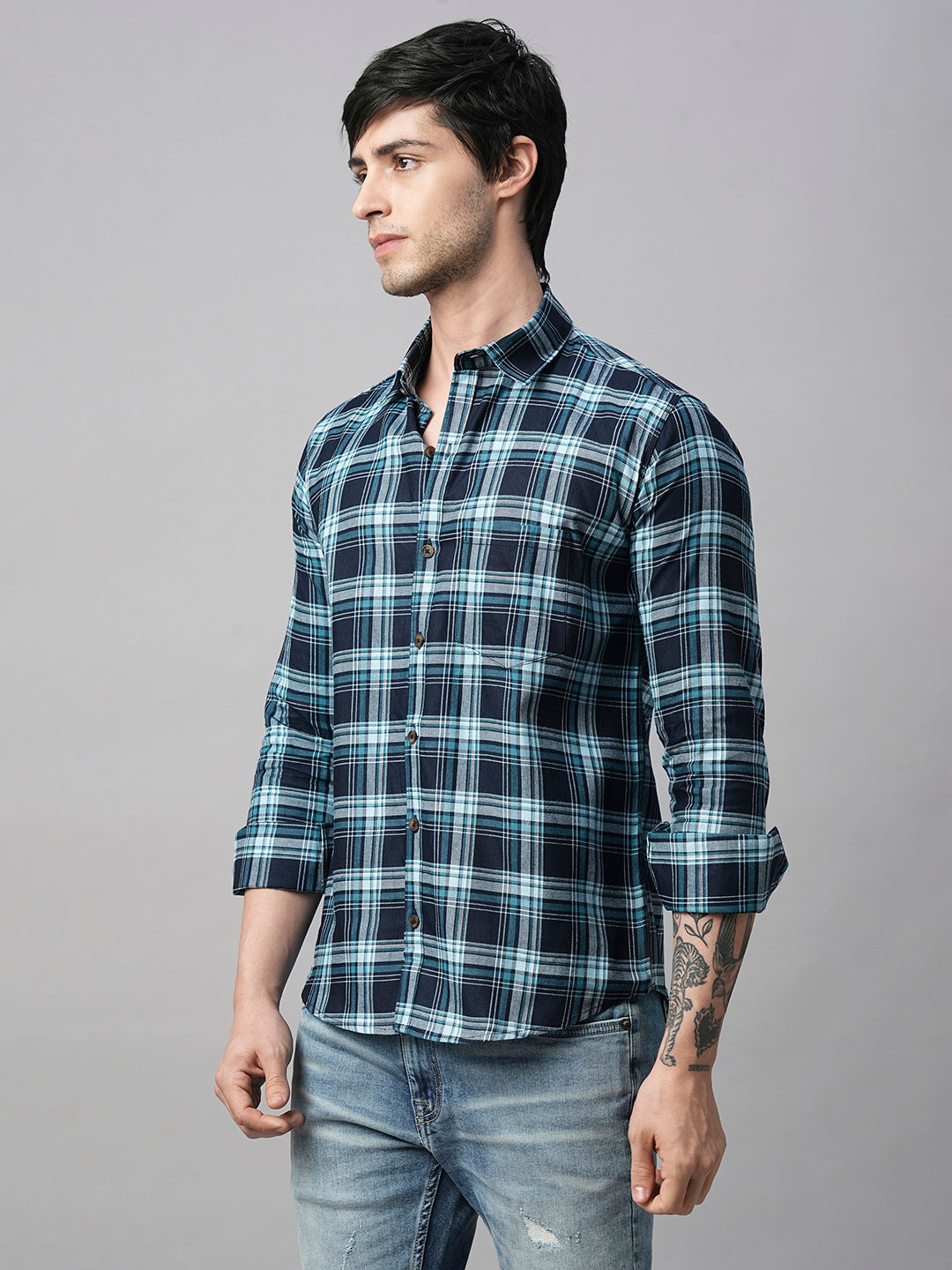 Exclusively Checked Shirts For Men