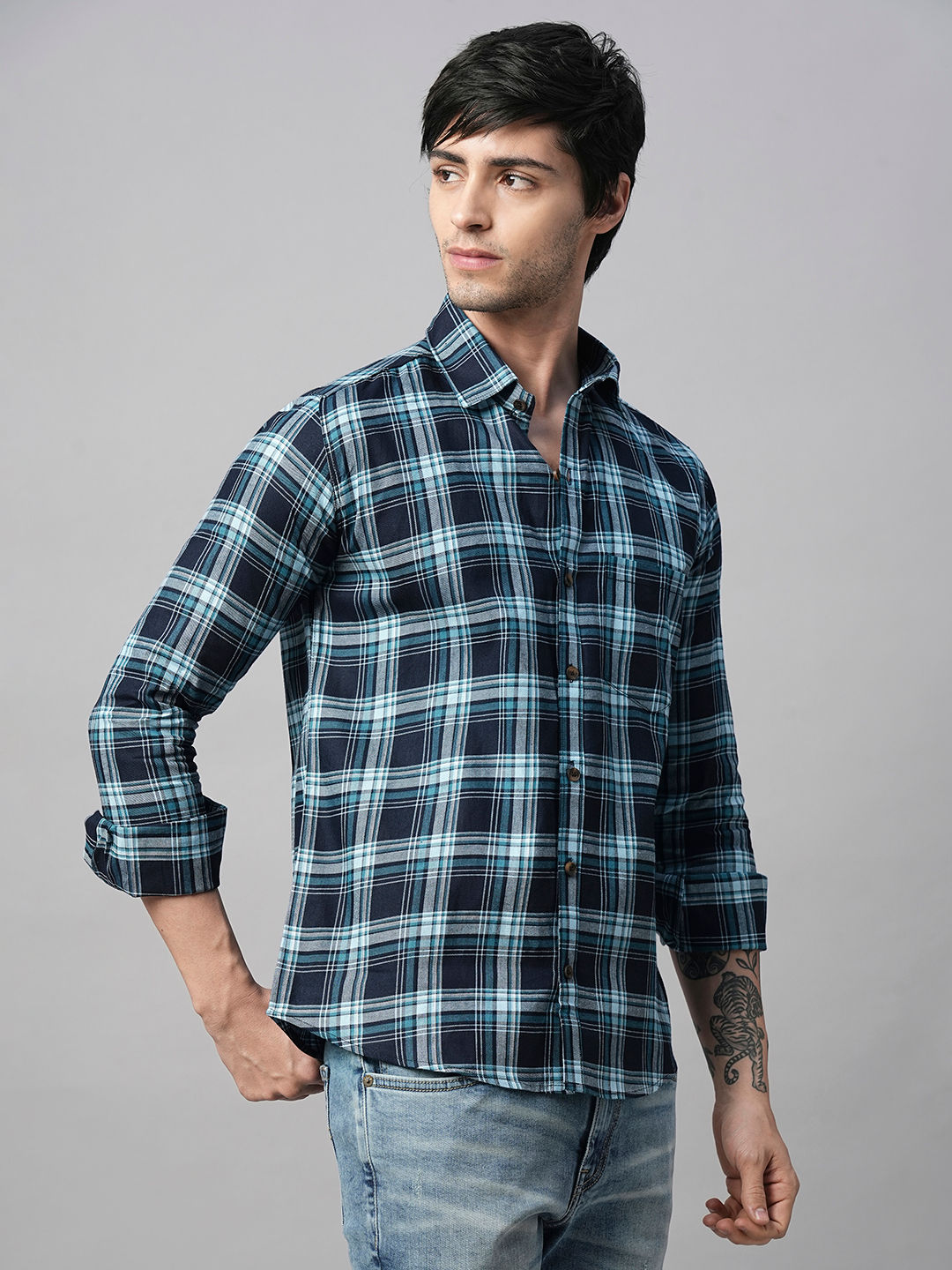 Exclusively Checked Shirts For Men