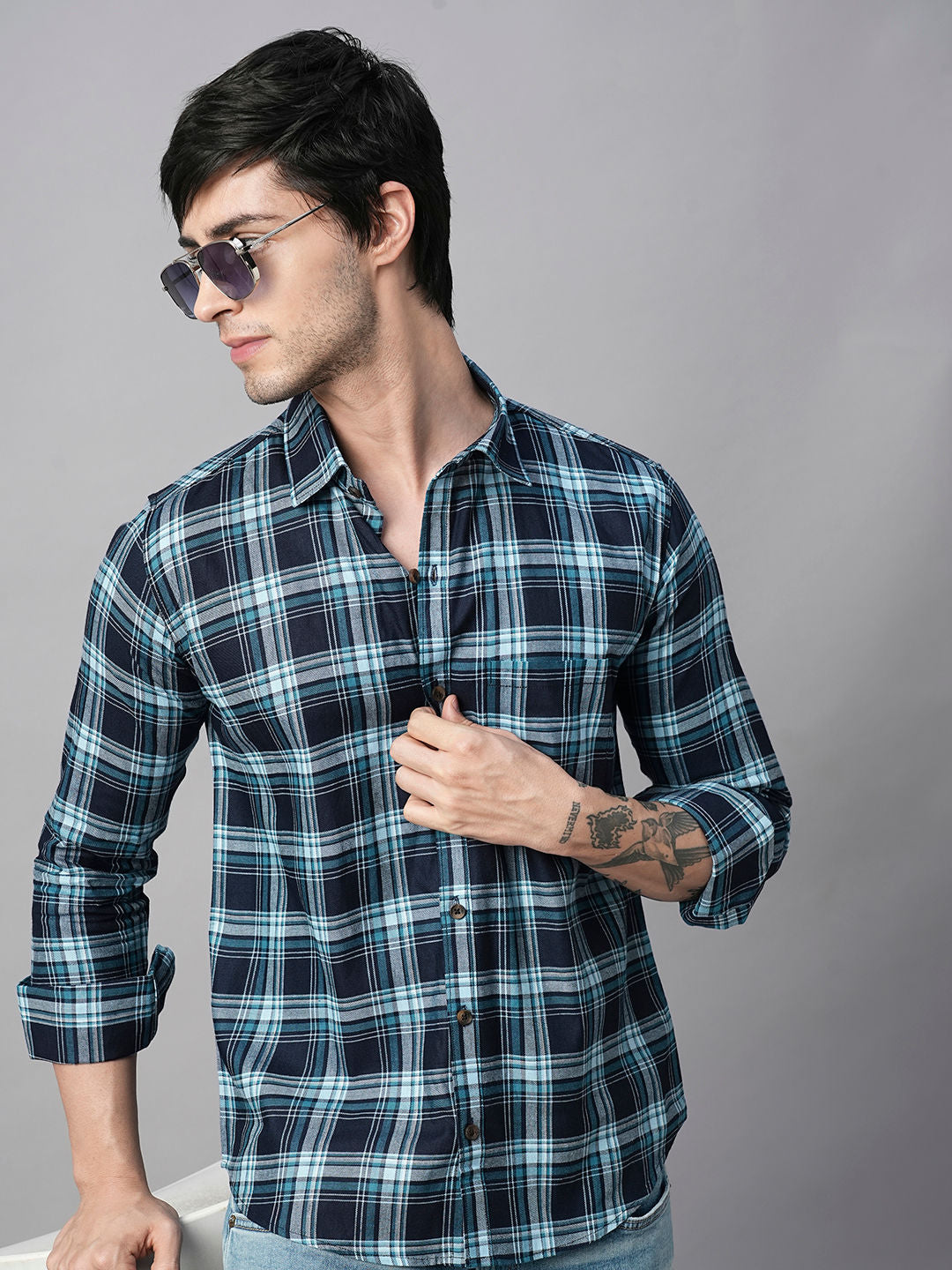 Exclusively Checked Shirts For Men