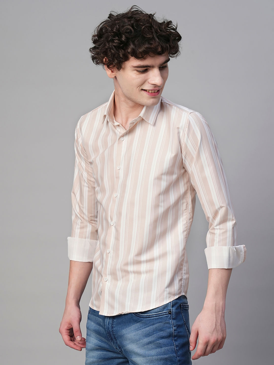 Caen Striped Shirts for Men