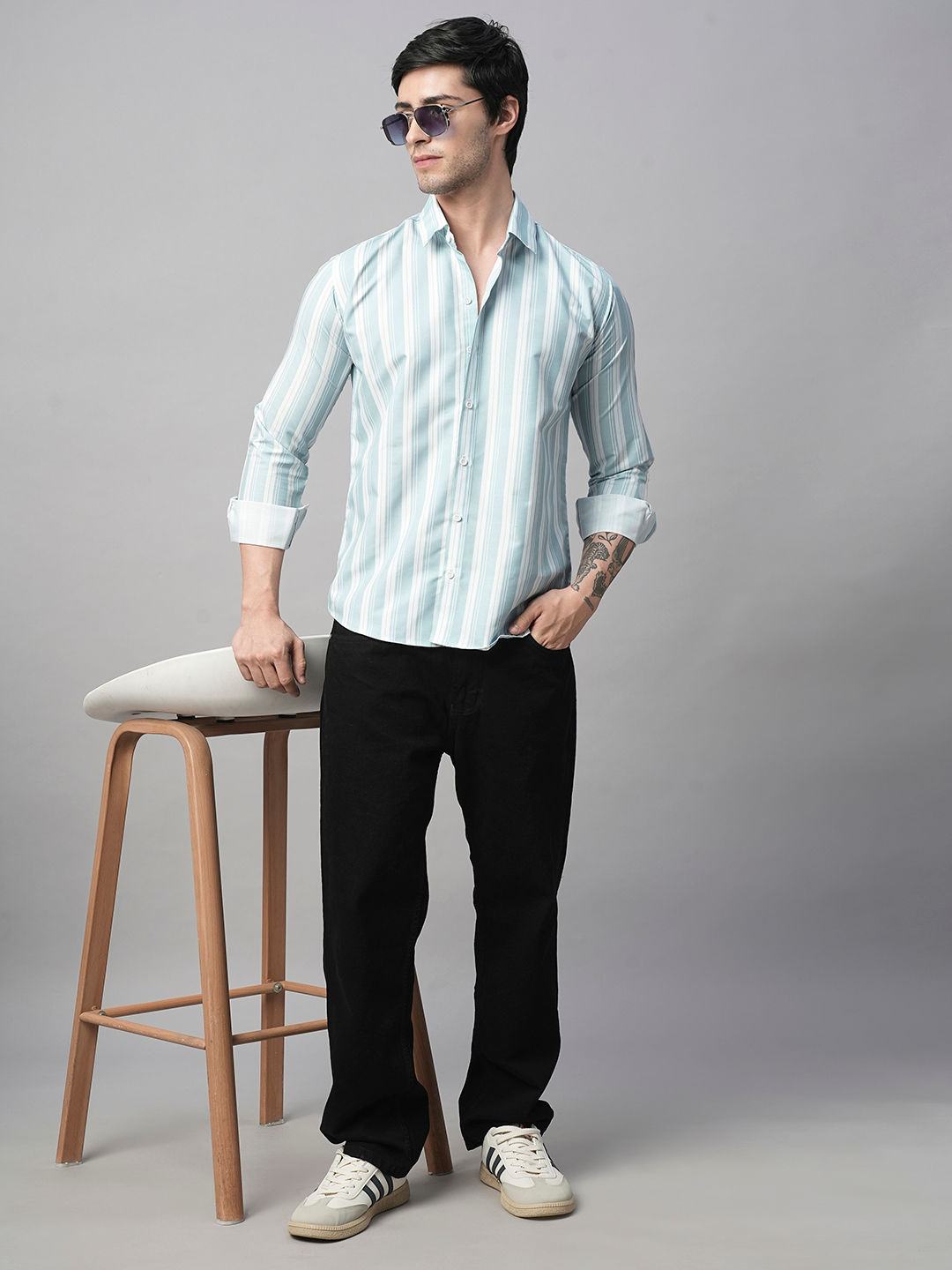 Mayenne Striped Shirts for Men