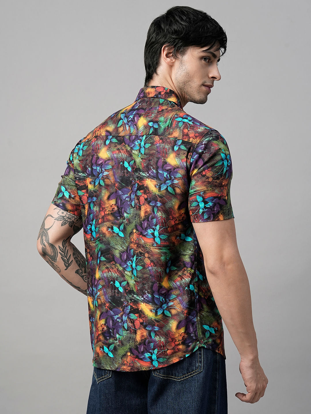 Occitanie Abstract Printed Shirts for Men