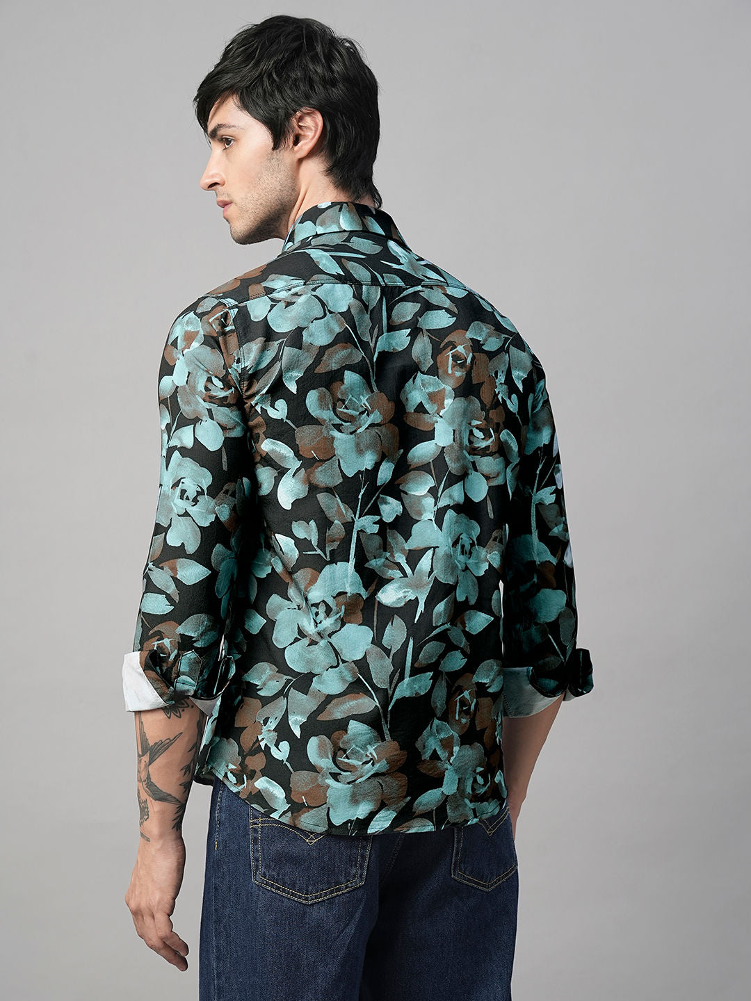 Barletta Abstract Printed Shirts for Men