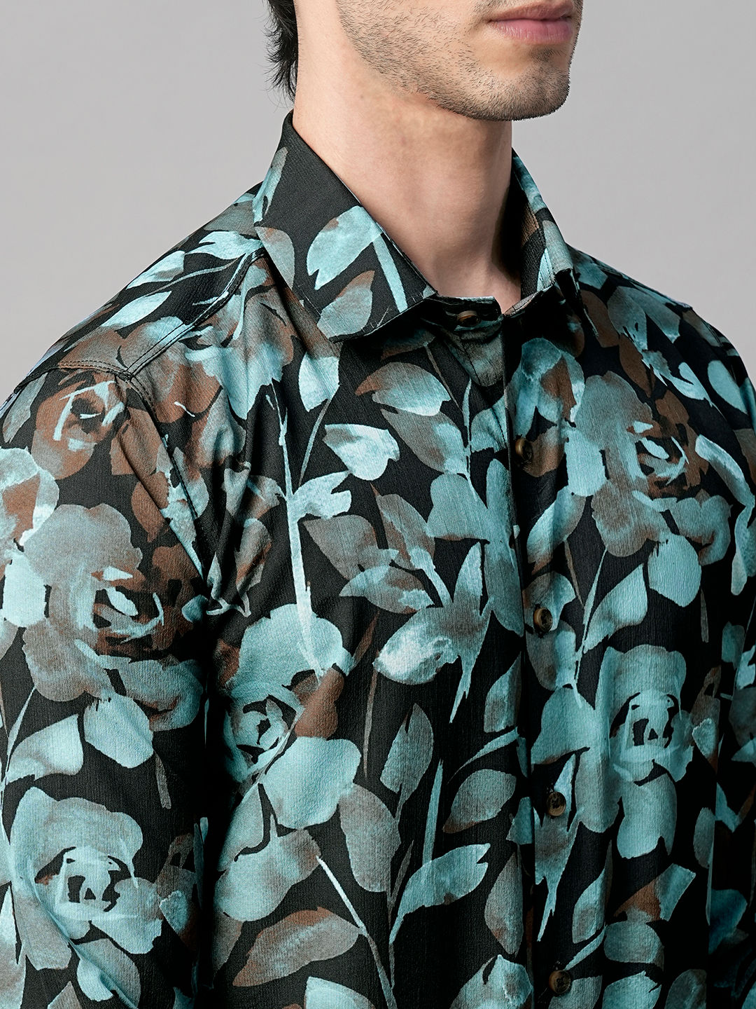 Barletta Abstract Printed Shirts for Men