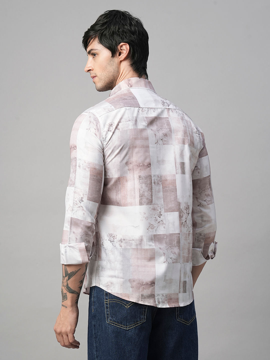 Messina Abstract Printed Shirts for Men