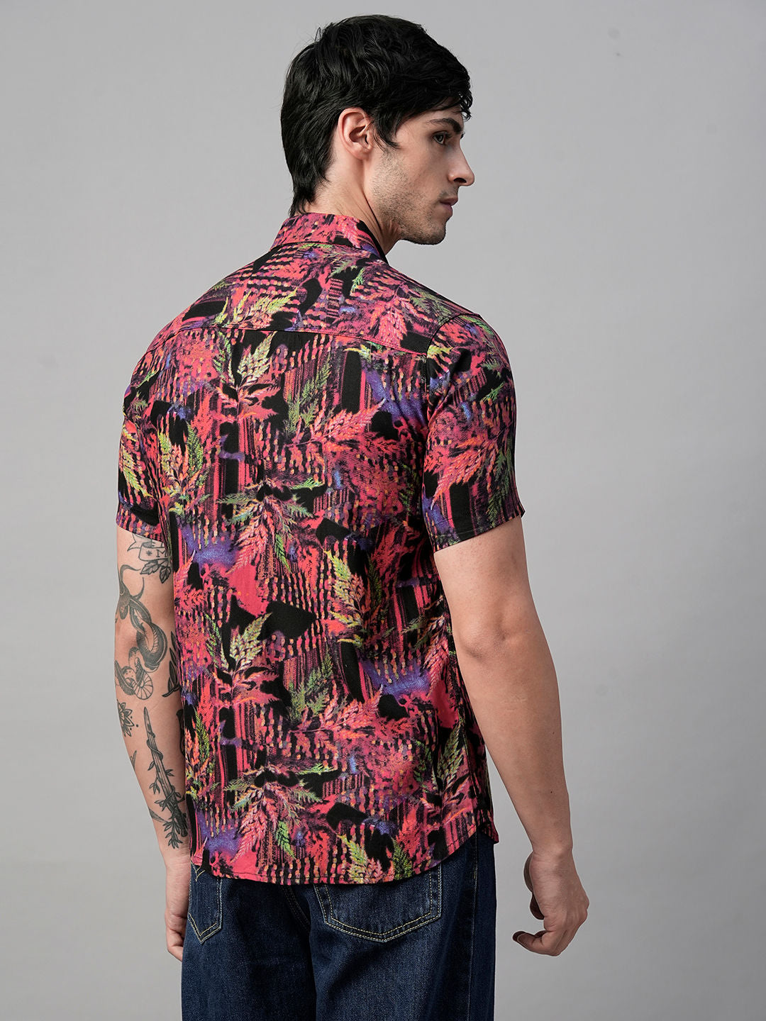 Tarn Abstract Printed Shirts for Men