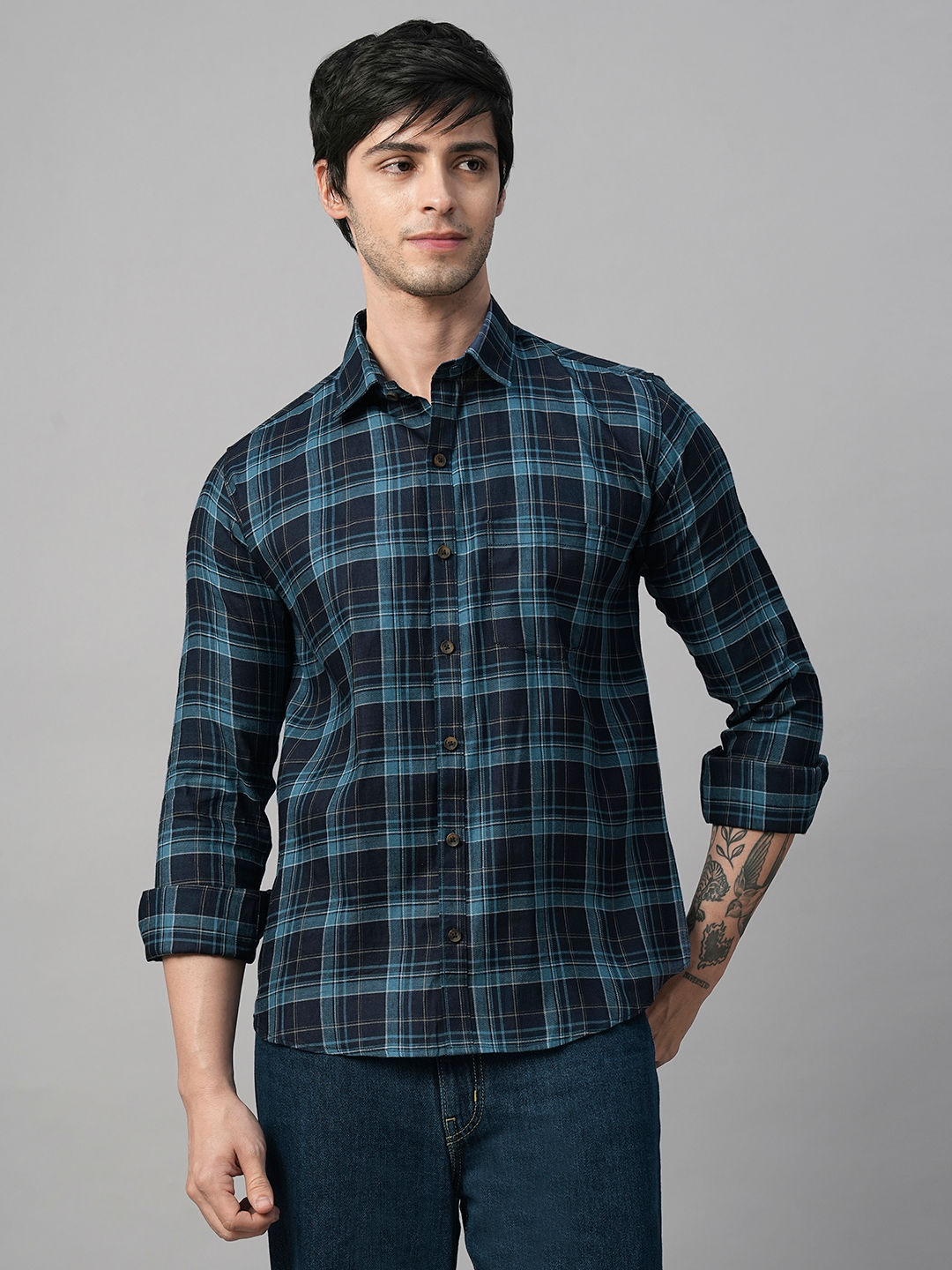 JackIm Checked Men's Shirt