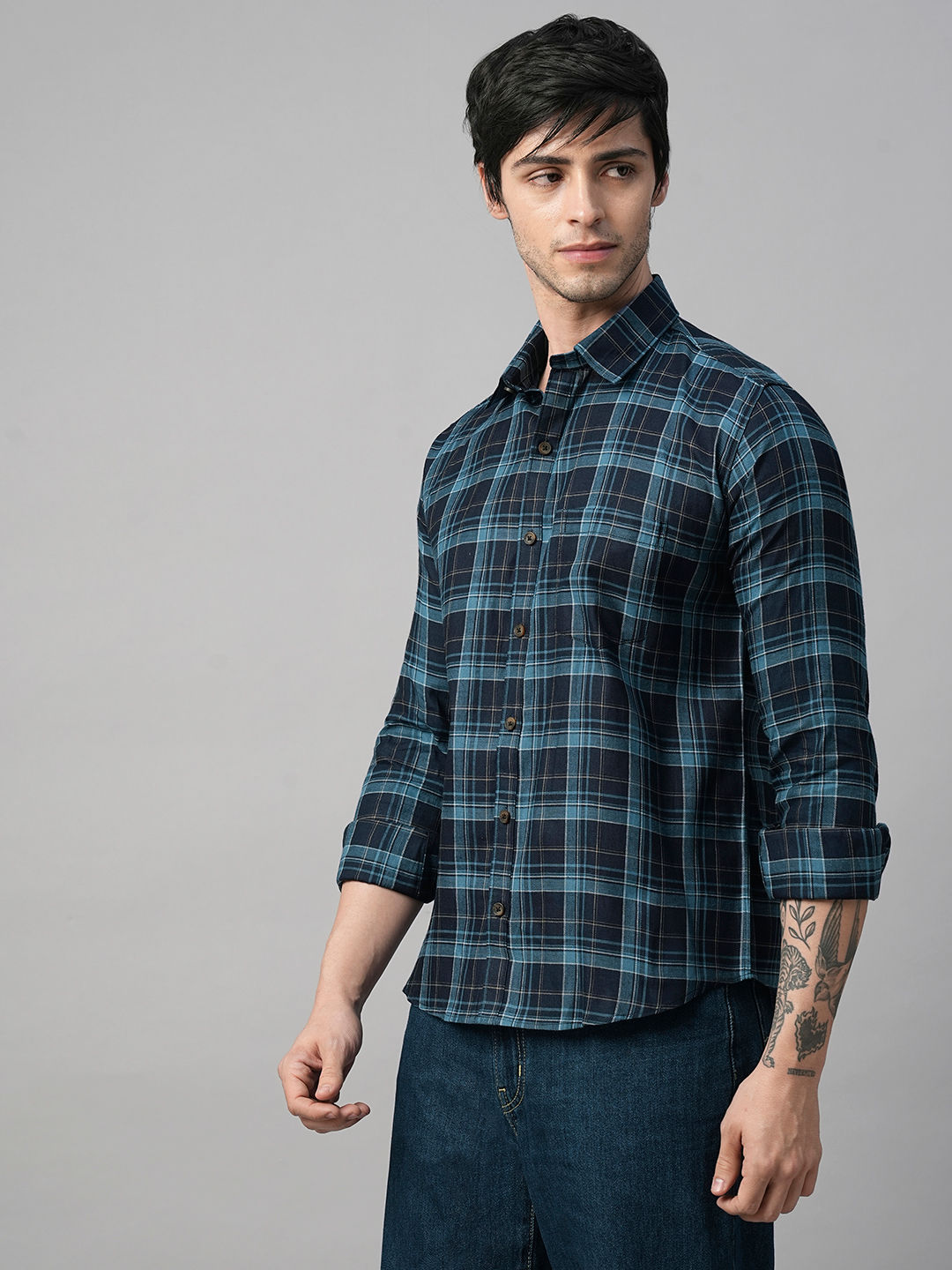 Exclusively Checked Shirts For Men