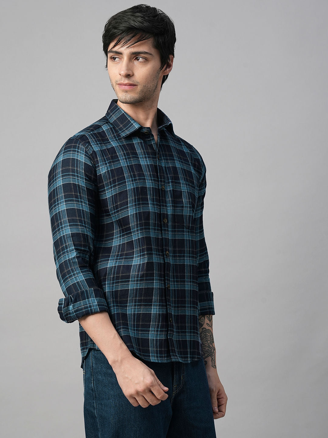 Exclusively Checked Shirts For Men