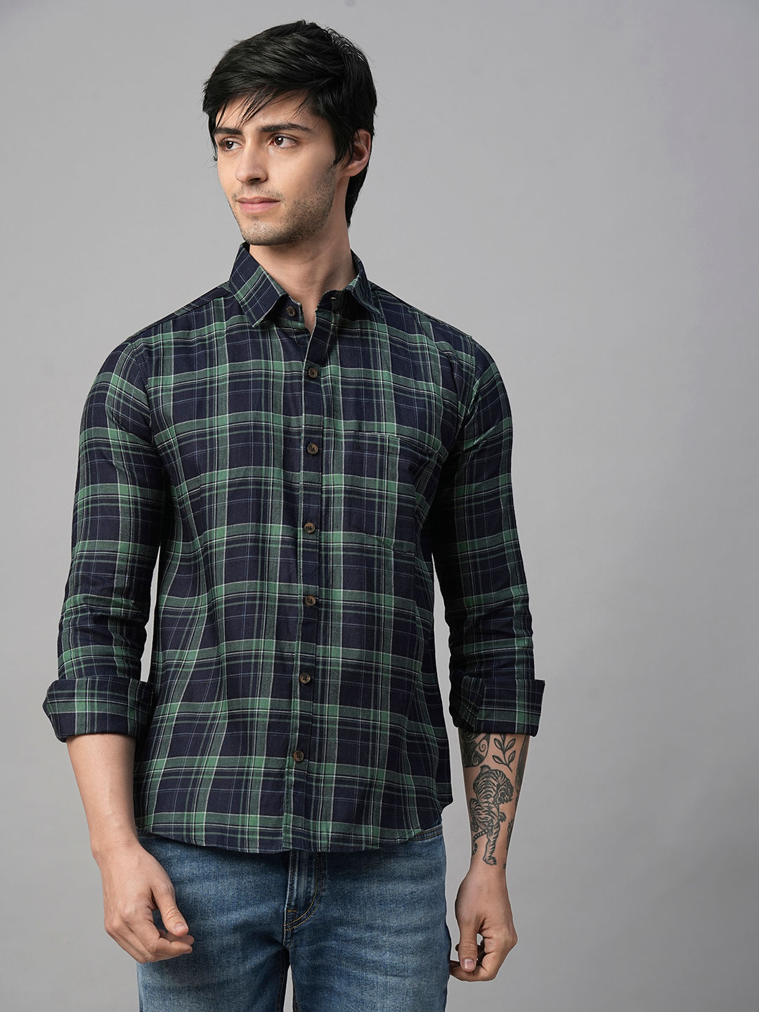 Exclusively Checked Shirts For Men