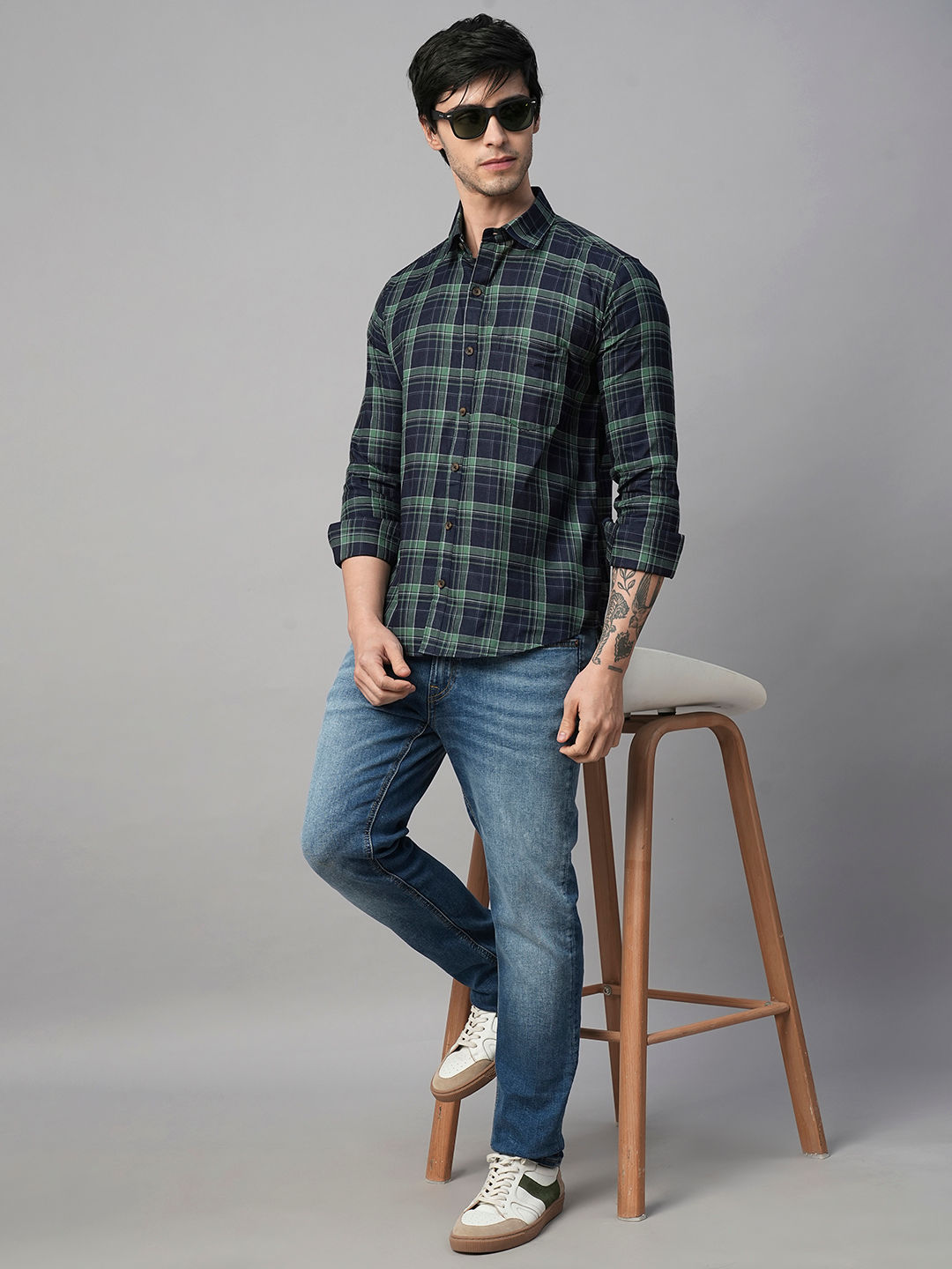 Exclusively Checked Shirts For Men