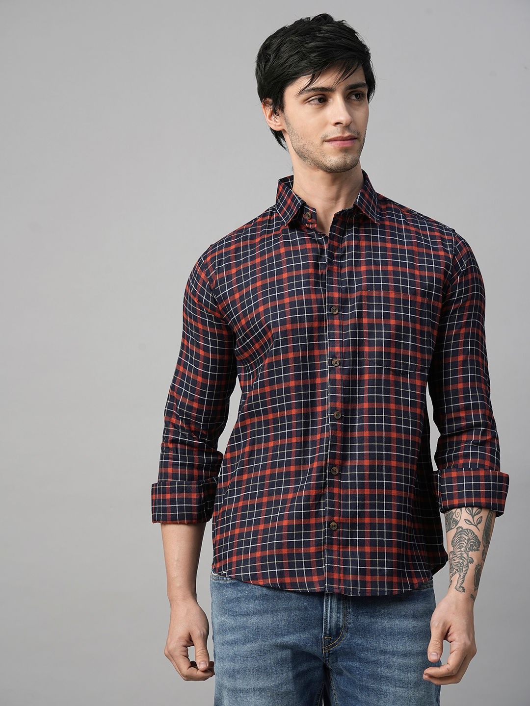 Exclusively Checked Shirts For Men