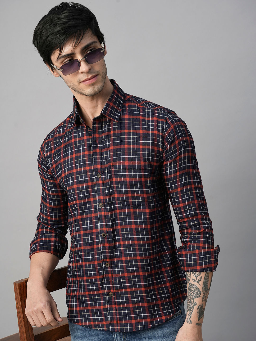 Exclusively Checked Shirts For Men