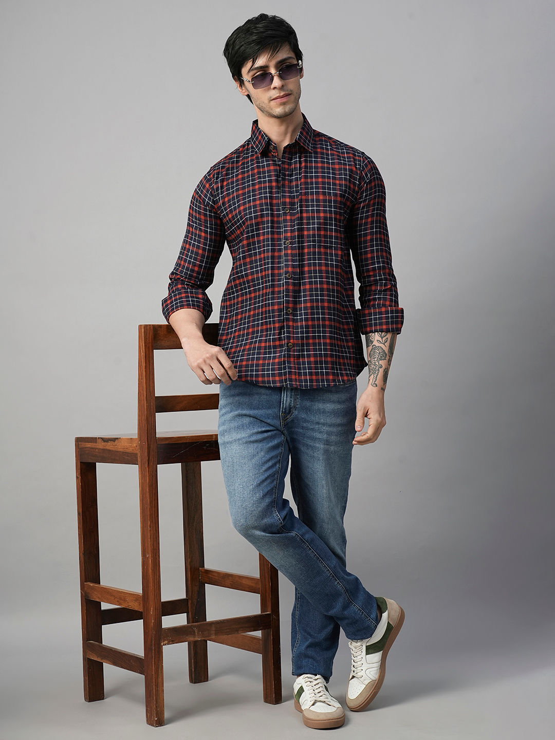 Exclusively Checked Shirts For Men