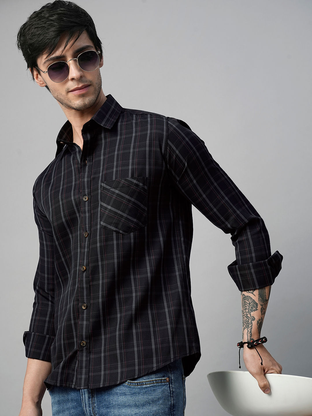 Exclusively Checked Shirts For Men