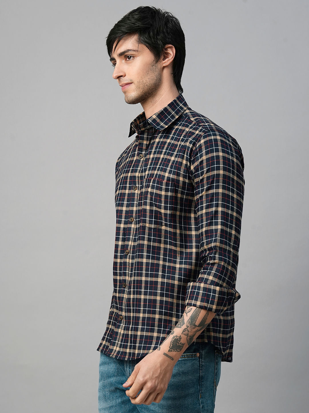 Exclusively Checked Shirts For Men