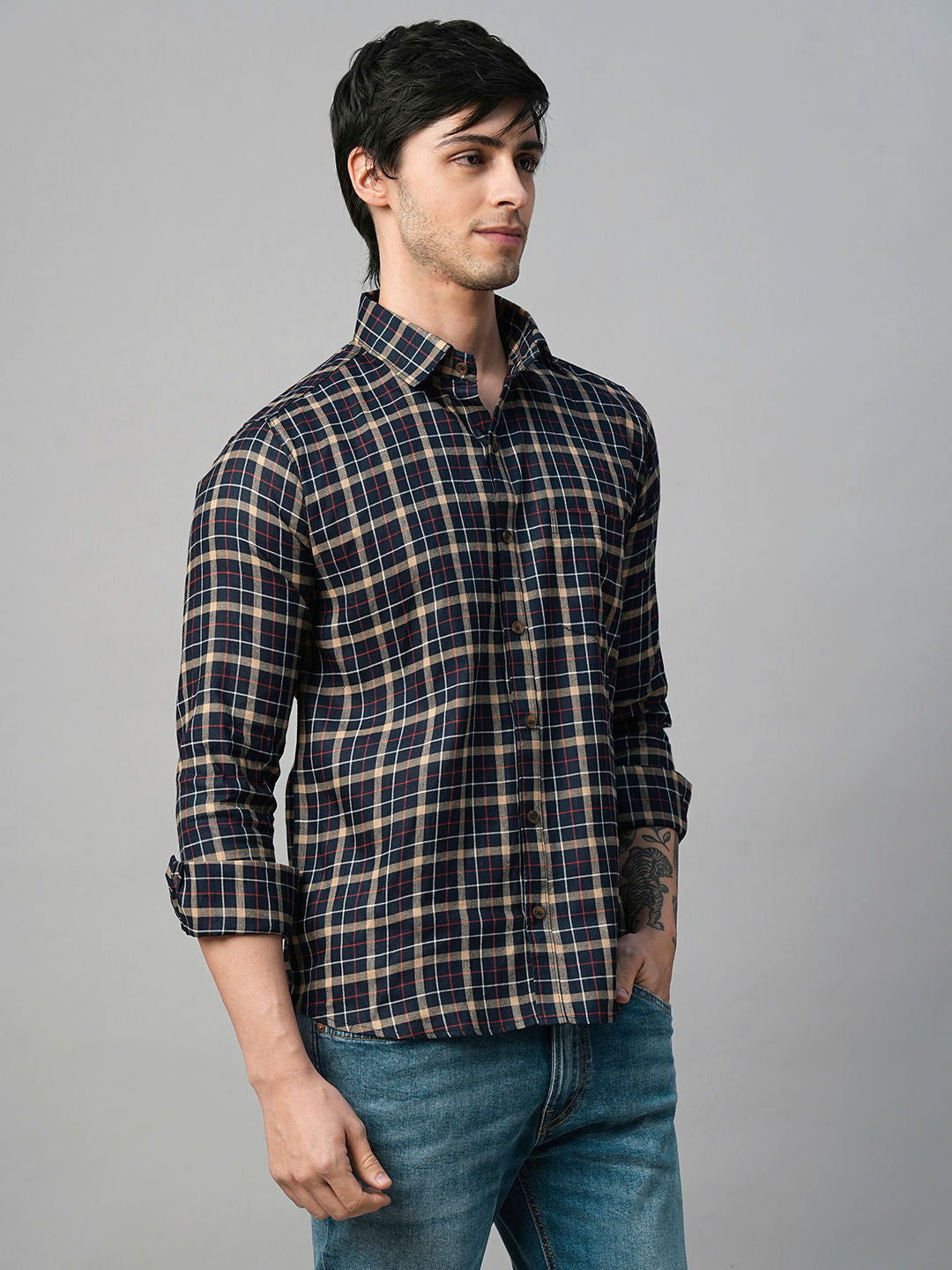 Exclusively Checked Shirts For Men