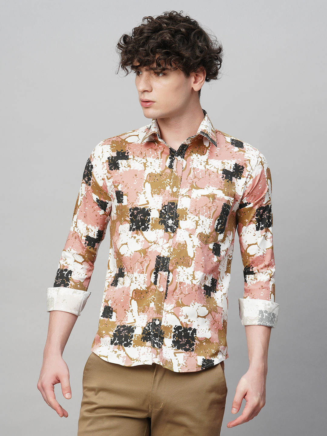 Bold Printed Men's Shirt