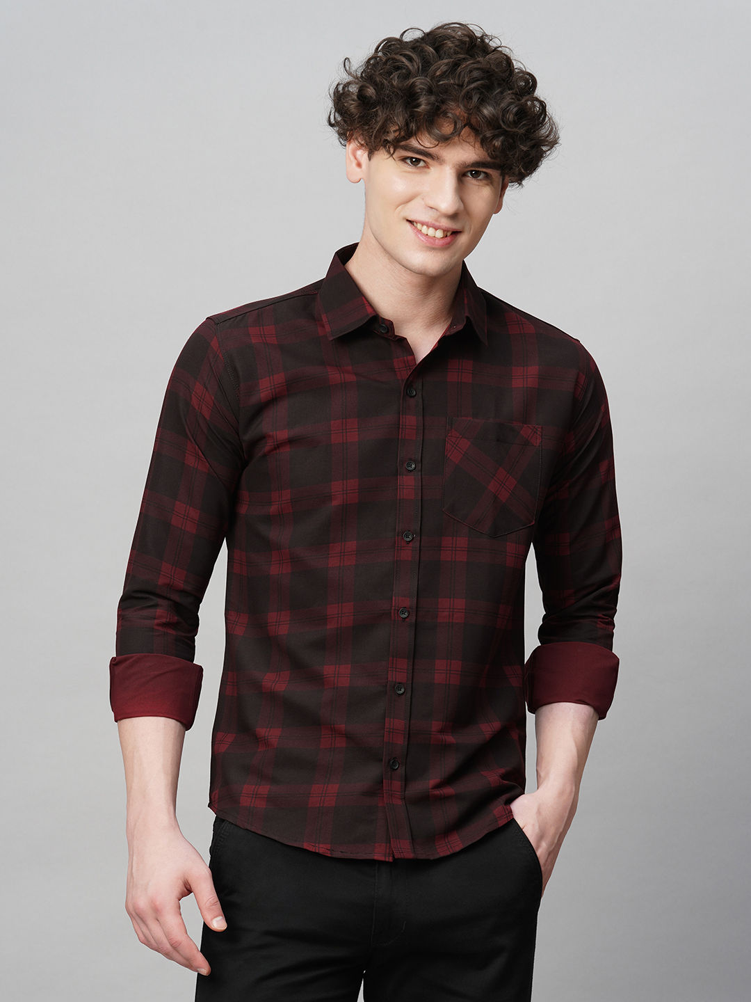 Modern Fashionable Checked Shirts for Men