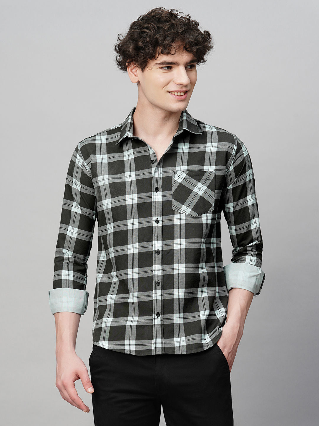 Alluring Checked Shirts for Men